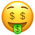 Лицо с денежным ртом